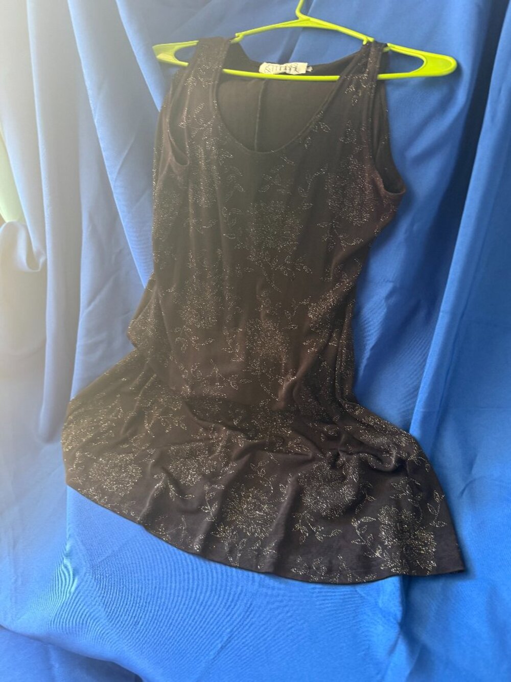 Sparkling Black Mini Dress